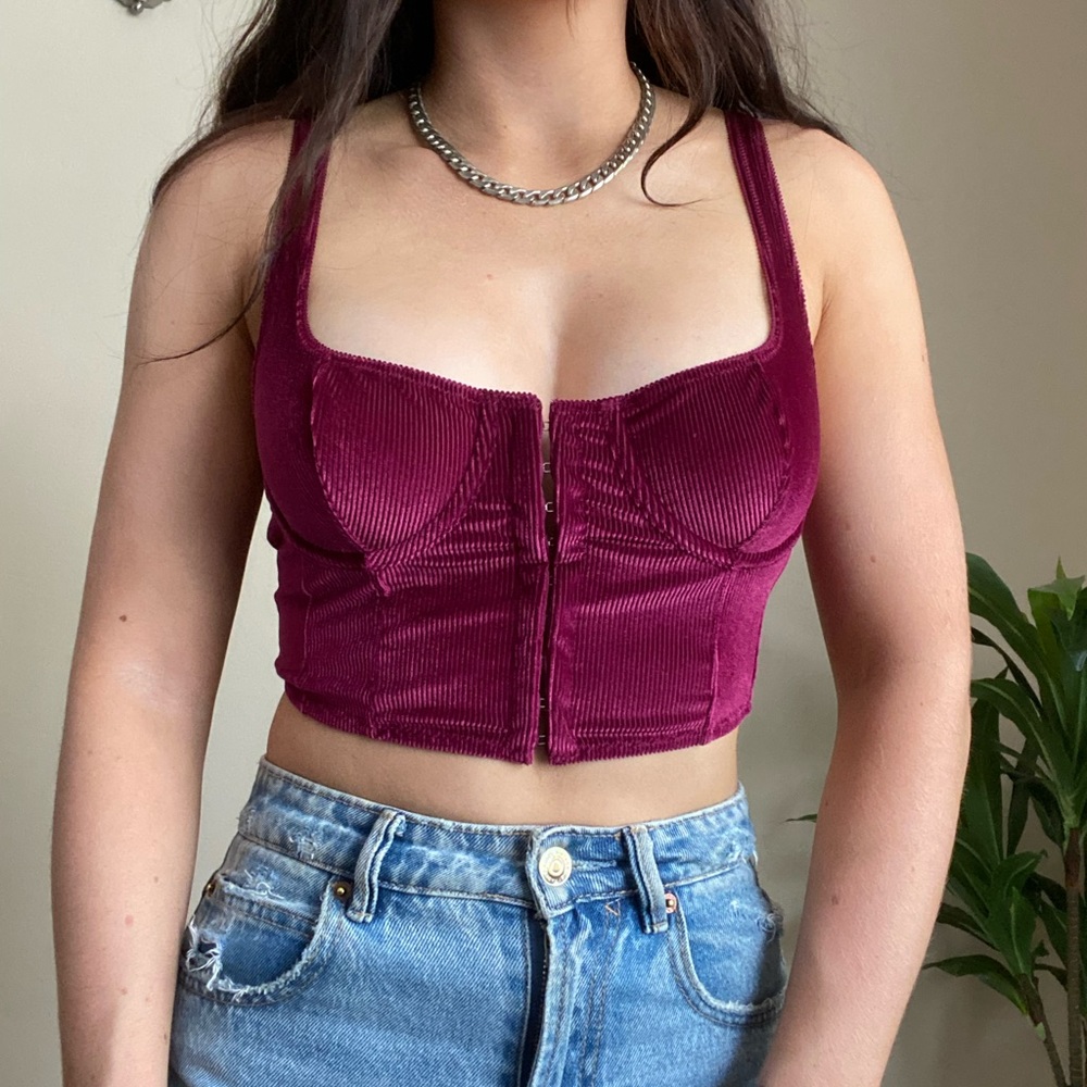 Urban outfitters corset top